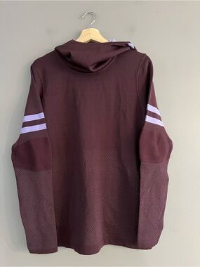 Smartwool Women's Intraknit Merino Tech Pullover Hoodie XL Eggplant Performance